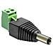 65422 DC 2.1 x 5.5 mm 2p Nero, Verde cavo di interfaccia e adattatore - Foto miniatura 1
